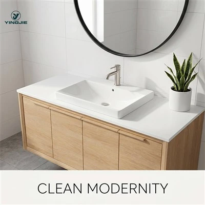 Profunda Profile Integrated Ceramic scrinium Washbasin